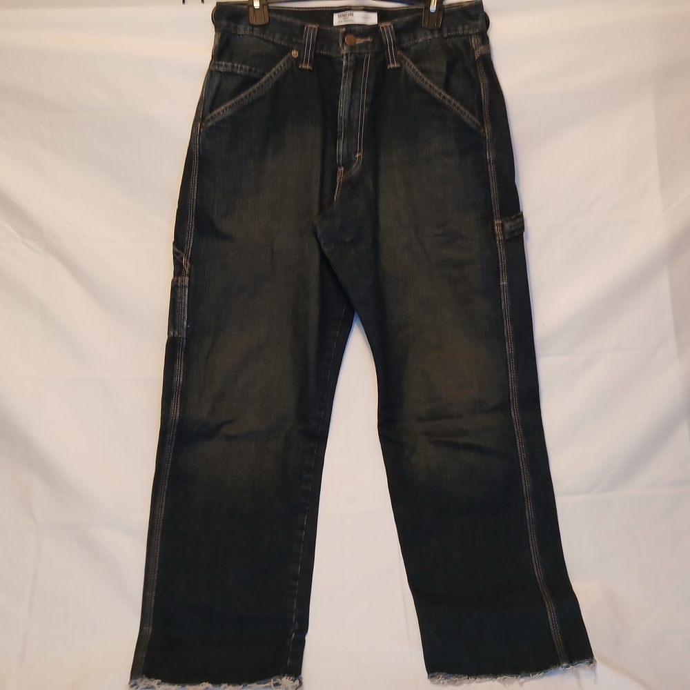 Levi's Relaxed Fit Carpenter Jeans with Raw Hem